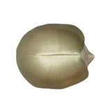 long blonde wig with centre part.