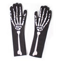 Long Skeleton Gloves