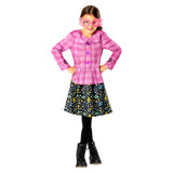Harry Potters Luna Lovegood licensed costume and glasses