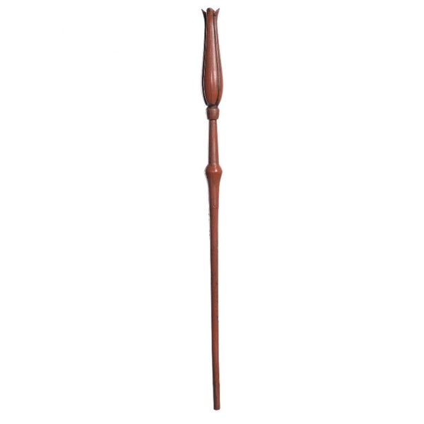 luna lovegood wand in the shape of a tulip.