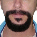 Circle Beard Costume Accessory Black Brown