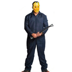 Mechanic Mike blue overalls.