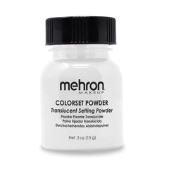 Mehron Colorset translucent setting powder 15g container