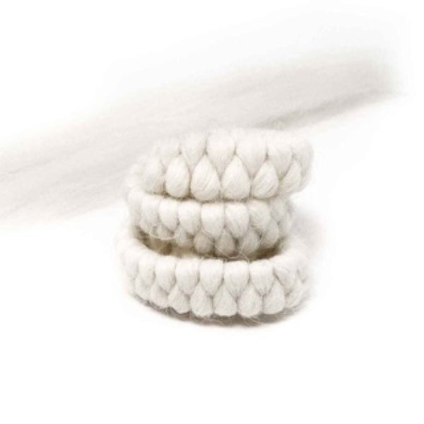 Mehron crepe hair for SFX beards, available in  white