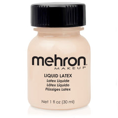Light flesh liquid latex by Mehron for SFX makeup