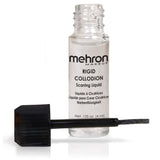 Mehron Rigid Collodion 4ml scarring liquid with brush for Halloween FX makeup