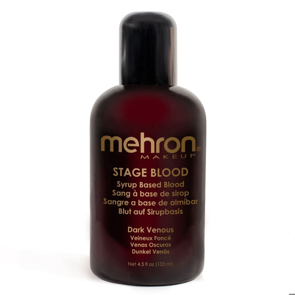 Mehron dark venous stage blood 133ml for Halloween and special effects makeup