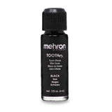 Bottle of Mehron tooth fx in black