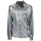 holographic disco shirt mens retro outfit