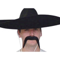 Mexican Moustache – Black (Real Hair)