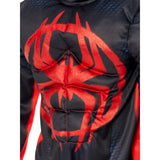 Spider-Verse kids costume in black and red