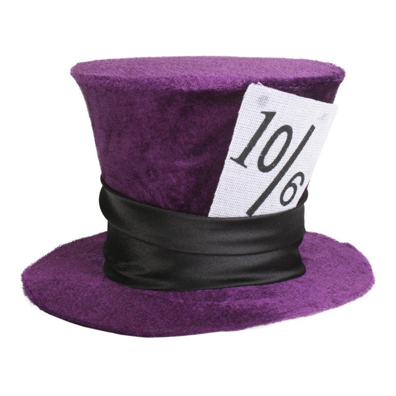 Mini Purple Hatter Hat – Cracker Jack Costumes Brisbane