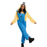 despicable me minion costume adult hooded suit