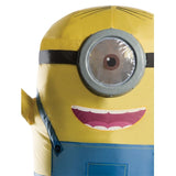 Minions Inflatable Costume - Adult, jumpsuit with attached gloves.