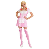 Miss Muffet storybook costume pink dress
