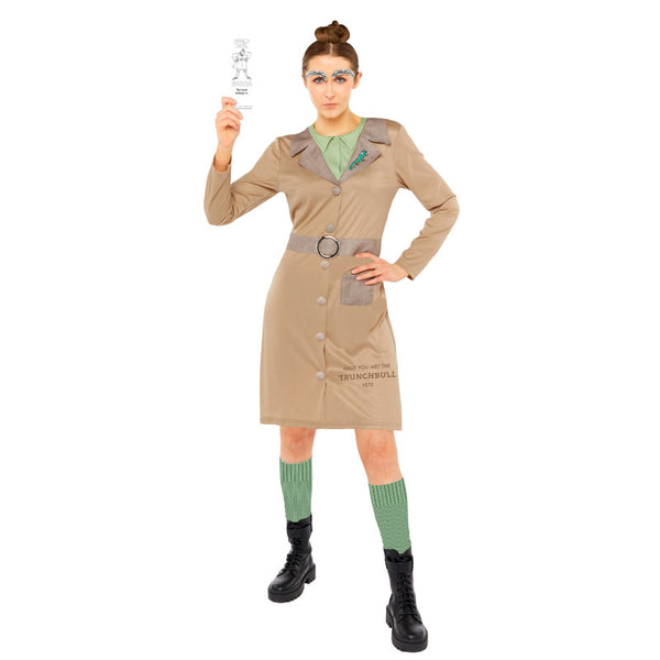 Miss Trunchbull womens costume grey dress Book Week character outfit