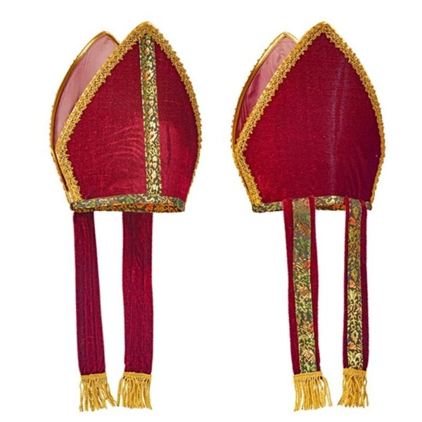 Mitre hat religious costume accessory adult
