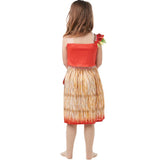 Moana Epilogue Deluxe Costume - Child, skirt and top, top with flesh mesh panel insert and printed skirt.
