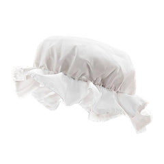 White mob cap for colonial and historical costume wear