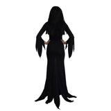 Mortifying Mistress ladies Halloween costume dress back view