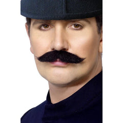 Moustache-Tales of Old England Bobbie Black Tash, self adhesive backing.