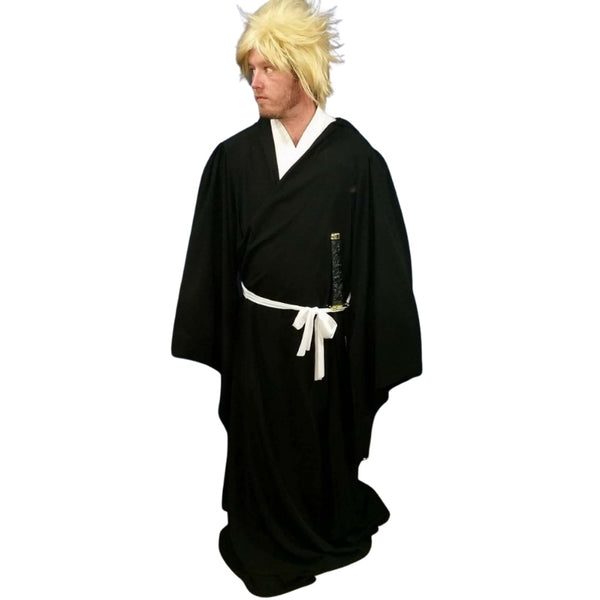 ninja costume hire robe wig outfit
