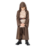 Obi-Wan Kenobi Deluxe - Child, tunic, pants, belt and robe with hood.