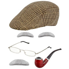 Old man accessory kit deluxe grandpa costume set