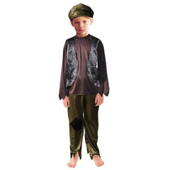 Oliver boy costume for kids – shirt, pants, waistcoat and hat for colonial or Book Week theme