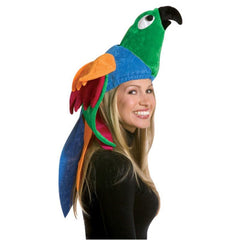 Parrot Hat novelty animal accessory for adults