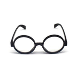 Thick frame wizard party glasses