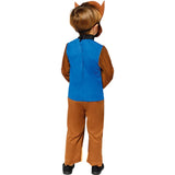 Paw Patrol Chase Boys Costume, includes jumpsuit and mask.