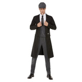 Peaky Blinders Shelby Mens Costume, jacket, mock vest, trousers and flat cap.