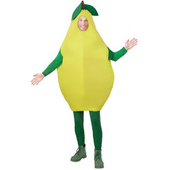 Pear Novelty Adult Costume, one size fits most, unisex.
