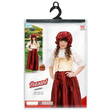 Colonial peasant girl costume packaging