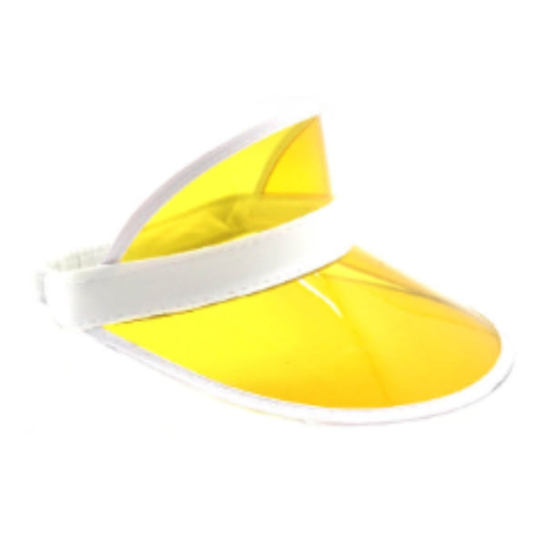 Perspex Visor - Asstd Colours, yellow.
