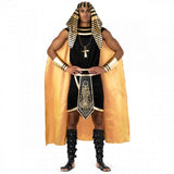 Pharaoh men’s costume with tunic and cape