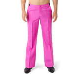 Detail of pants from disco suit adult costume