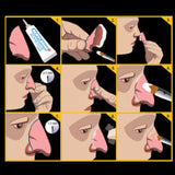 Pinnochio nose by black label latex instructions.
