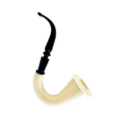 Classic detective pipe costume prop for Sherlock and mystery-themed costumes