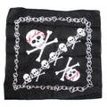 Pirate Bandana – Skull & Crossbones Black