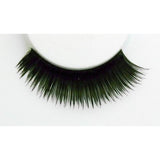Plain black costume eyelashes with added length and volume