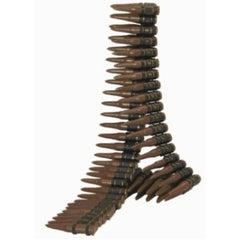 Plastic bullet belt with 96 bullets and adjustable length – 1.5m