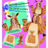 Information regarding animal onesie costume inspired by Australian wildlife