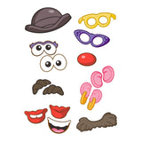 collection of accessories for potato head costume