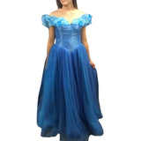Princess ball gown costume hire Brisbane with full-length formal gown and tiara
