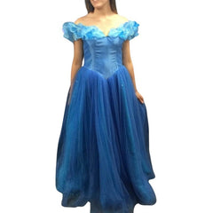 Princess ball gown costume hire Brisbane with full-length formal gown and tiara
