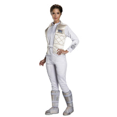 Princess Leia Hoth jumpsuit costume for adults