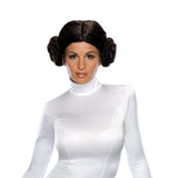 princess leia costume for adults, figure hugging.
