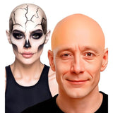 Latex bald cap for stage and theatre use